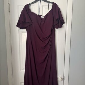 Calvin Klein Plum Formal Dress